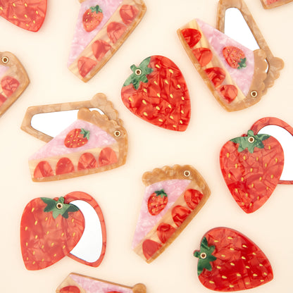 Détail du Miroir Tarte aux fraises Coucou Suzette