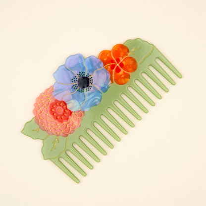 Peigne Bouquet de fleurs Coucou Suzette porté