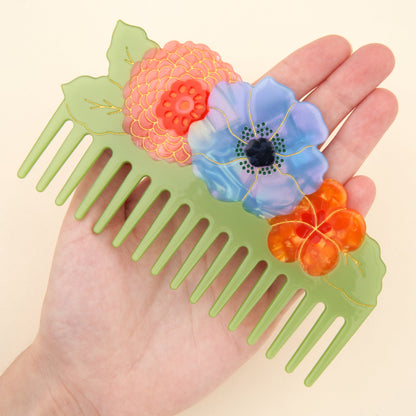 Peigne Bouquet de fleurs Coucou Suzette vue complémentaire 6