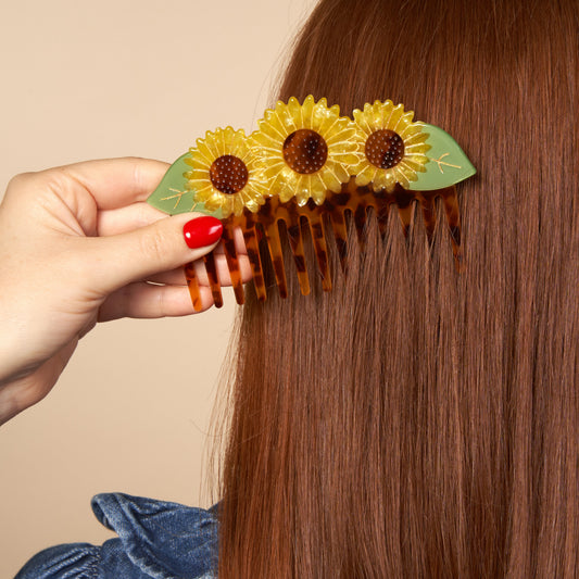 Peigne Tournesol Coucou Suzette vue produit