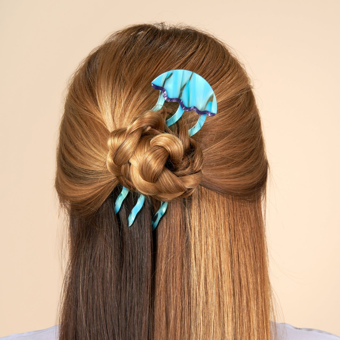 Pic à cheveux Méduse Coucou Suzette vue produit