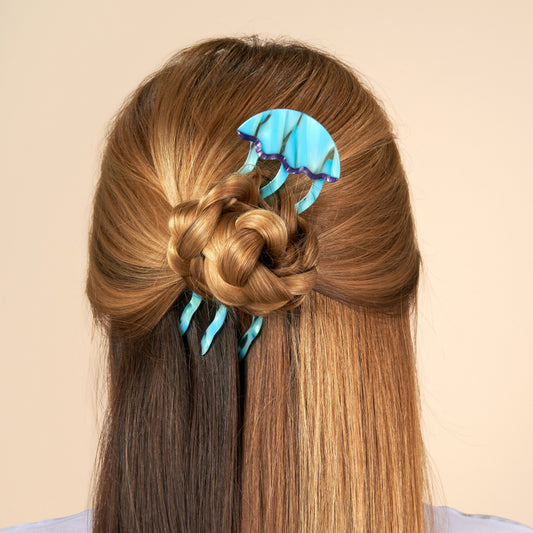 Pic à cheveux Méduse Coucou Suzette vue produit