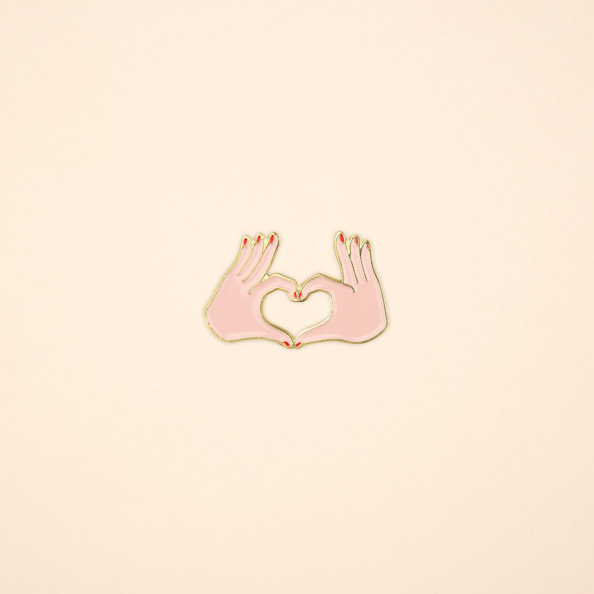 Pin's amour en émail