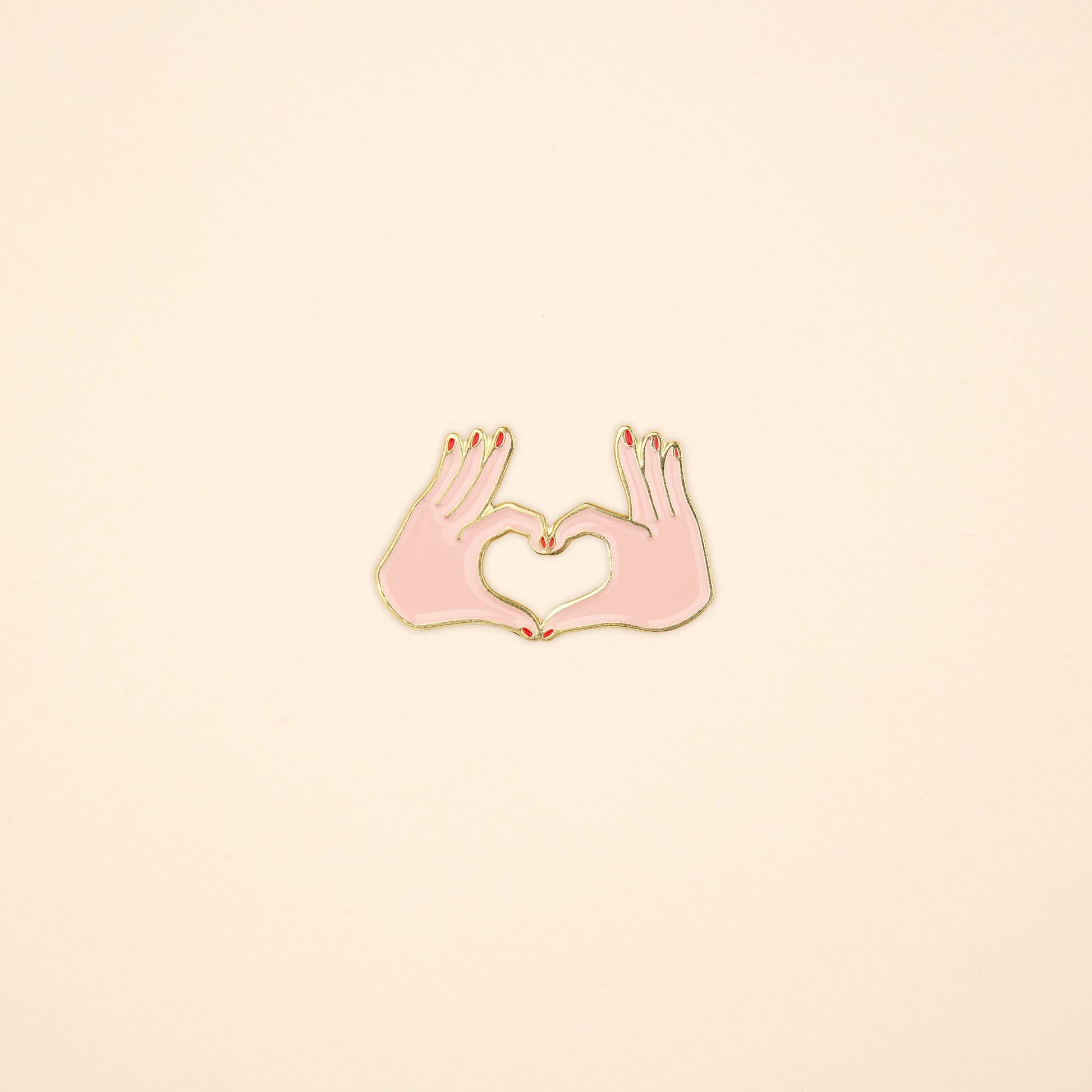 Pin's amour en émail