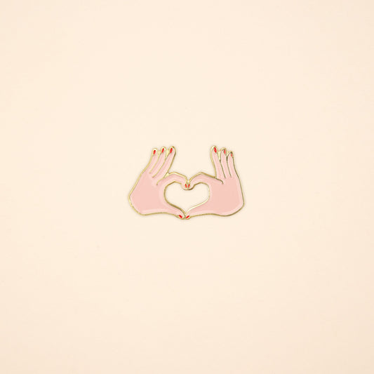 Pin's amour en émail