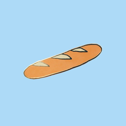 Pin's Baguette Coucou Suzette en émail