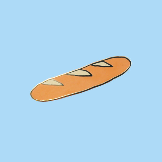 Pin's Baguette Coucou Suzette en émail