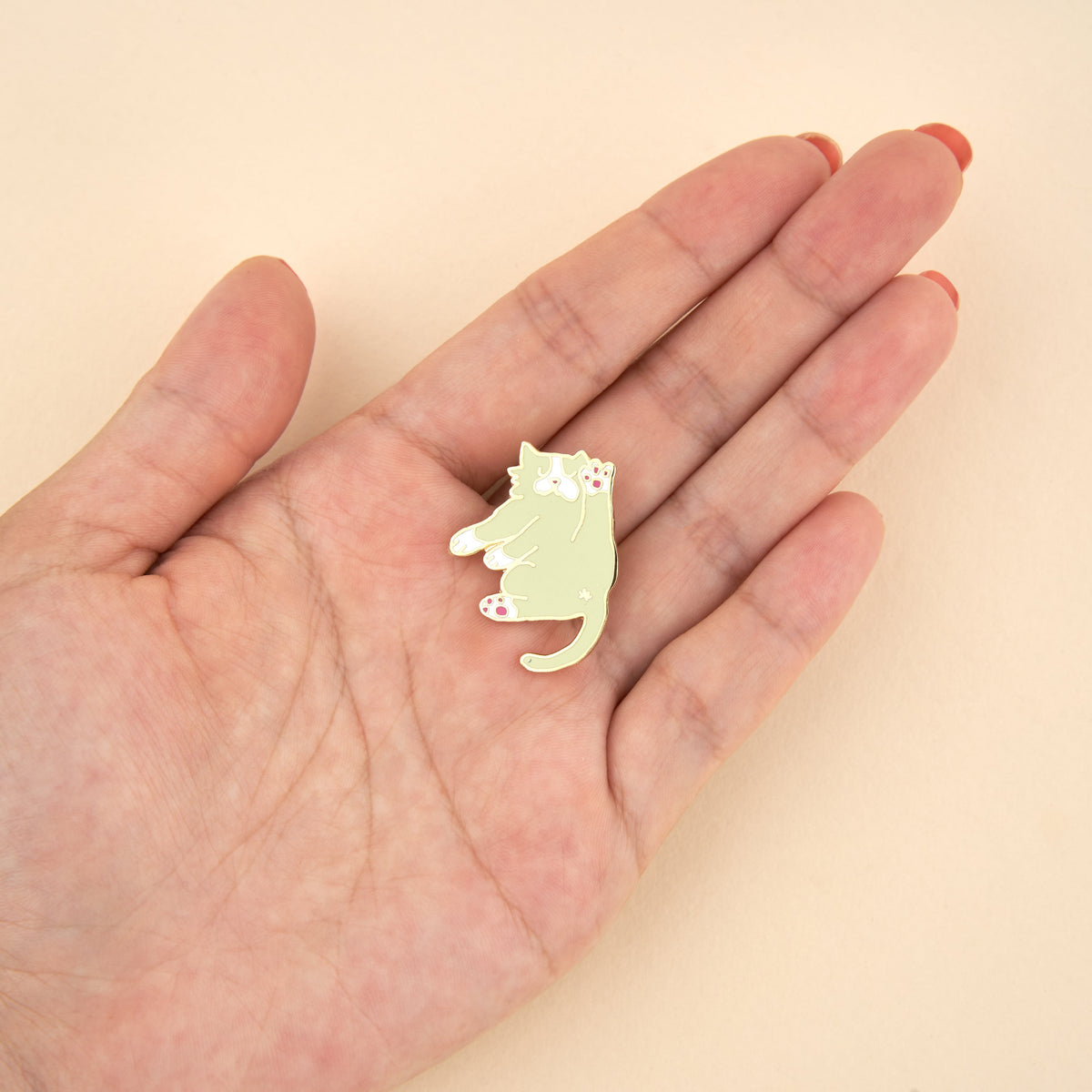Pin's Chat Souple - vue 2