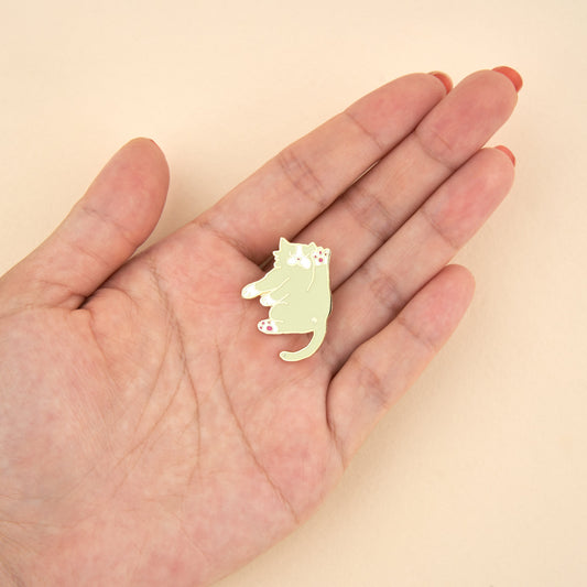 Pin's Chat Souple - vue 2