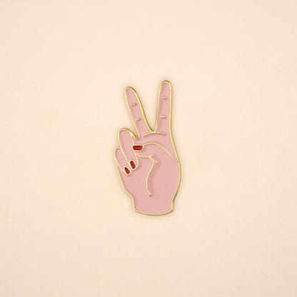 Pin's Peace blanc Coucou Suzette - vue 4