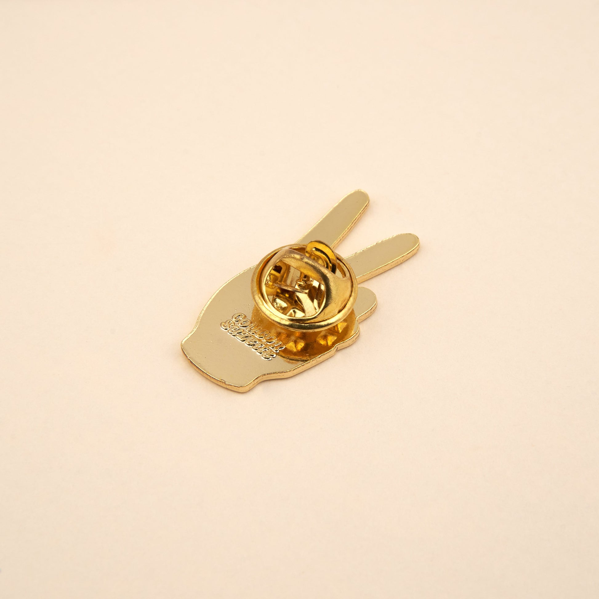 Pin's Peace blanc Coucou Suzette - vue 5