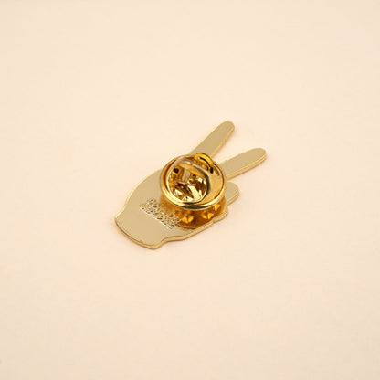 Pin's Peace blanc Coucou Suzette - vue 5