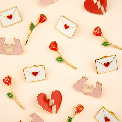 Pin's Rose Coucou Suzette - vue 7