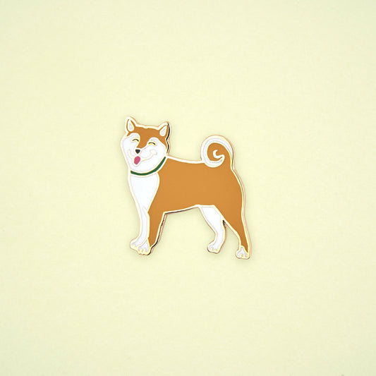 Pin's Shiba Coucou Suzette en émail