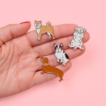 Pin's Teckel Coucou Suzette - vue 5