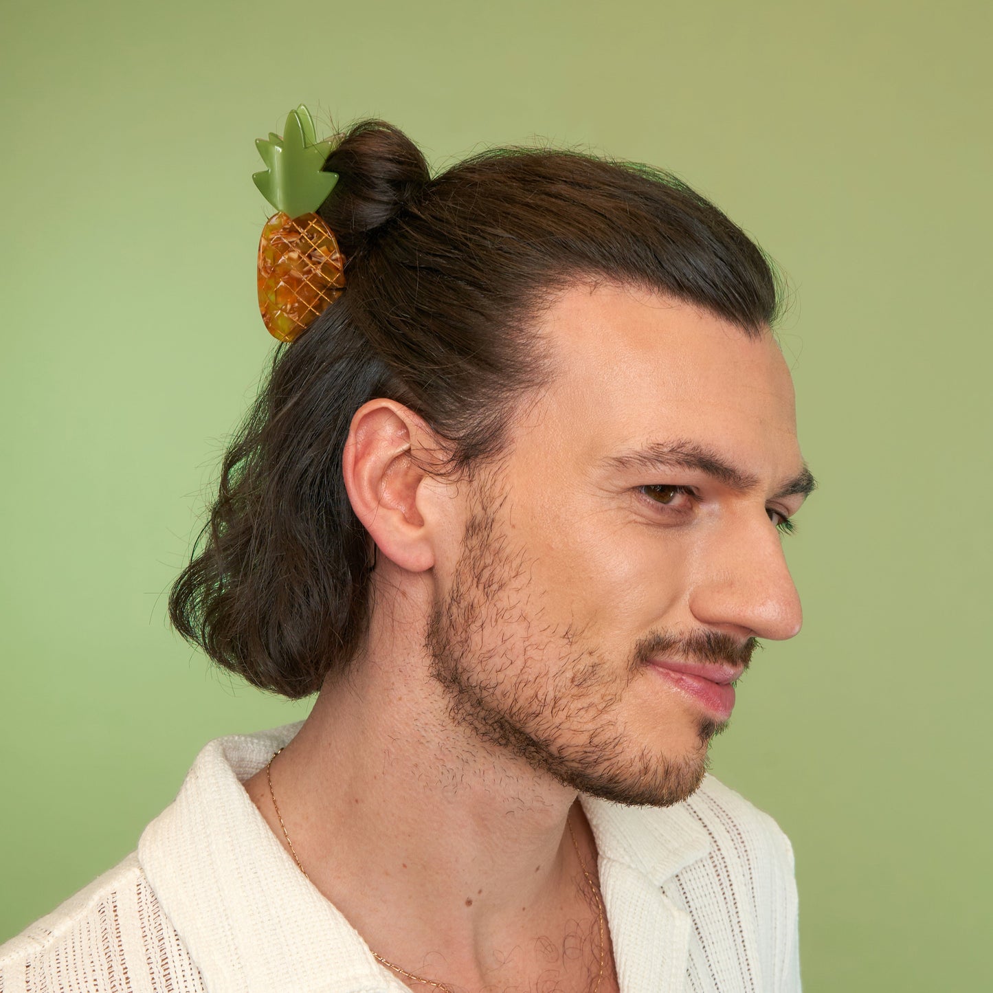 Pince à cheveux Ananas Coucou Suzette vue complémentaire 2