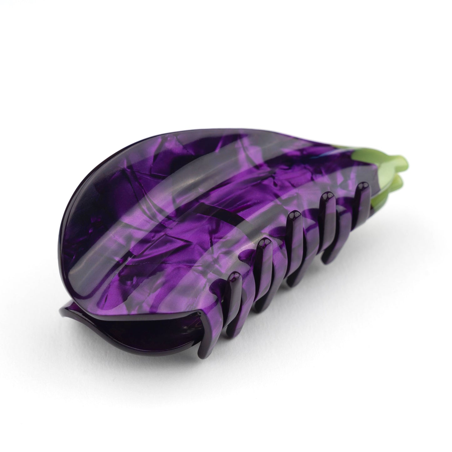 Pince à cheveux Aubergine Coucou Suzette vue complémentaire 6