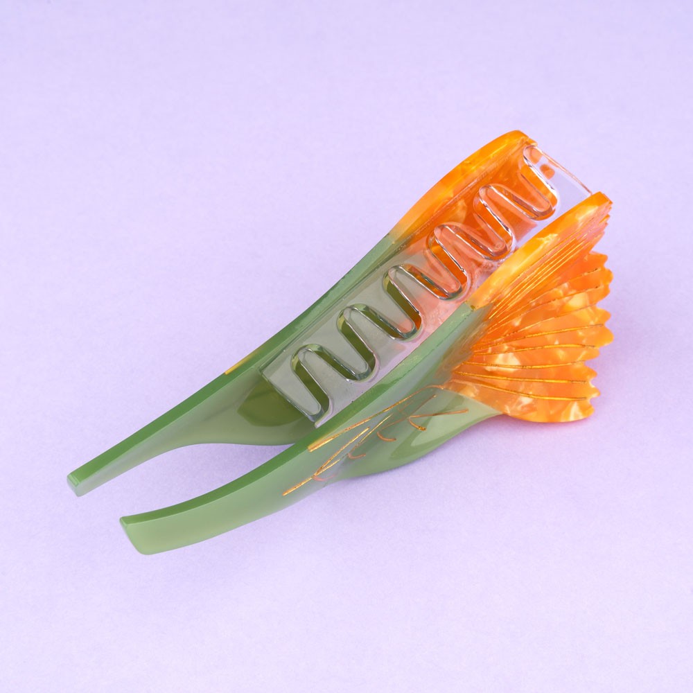 Pince à cheveux Calendula Coucou Suzette vue complémentaire 2