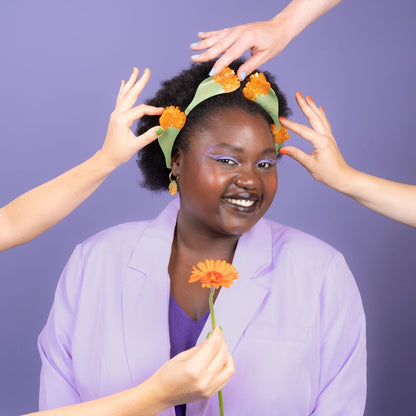 Pince à cheveux Calendula Coucou Suzette vue complémentaire 4