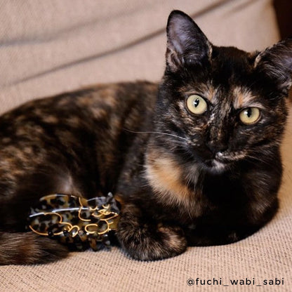 Pince à cheveux Chat isabelle (noir et roux) Coucou Suzette vue complémentaire 4