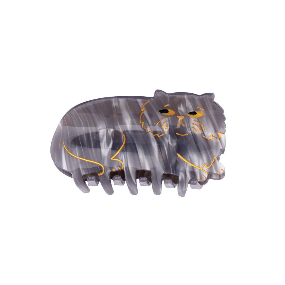 Pince à cheveux Chat Suzette: Gris irisé Coucou Suzette vue complémentaire 7