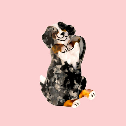 Pince à cheveux Chien Bouvier Coucou Suzette vue produit