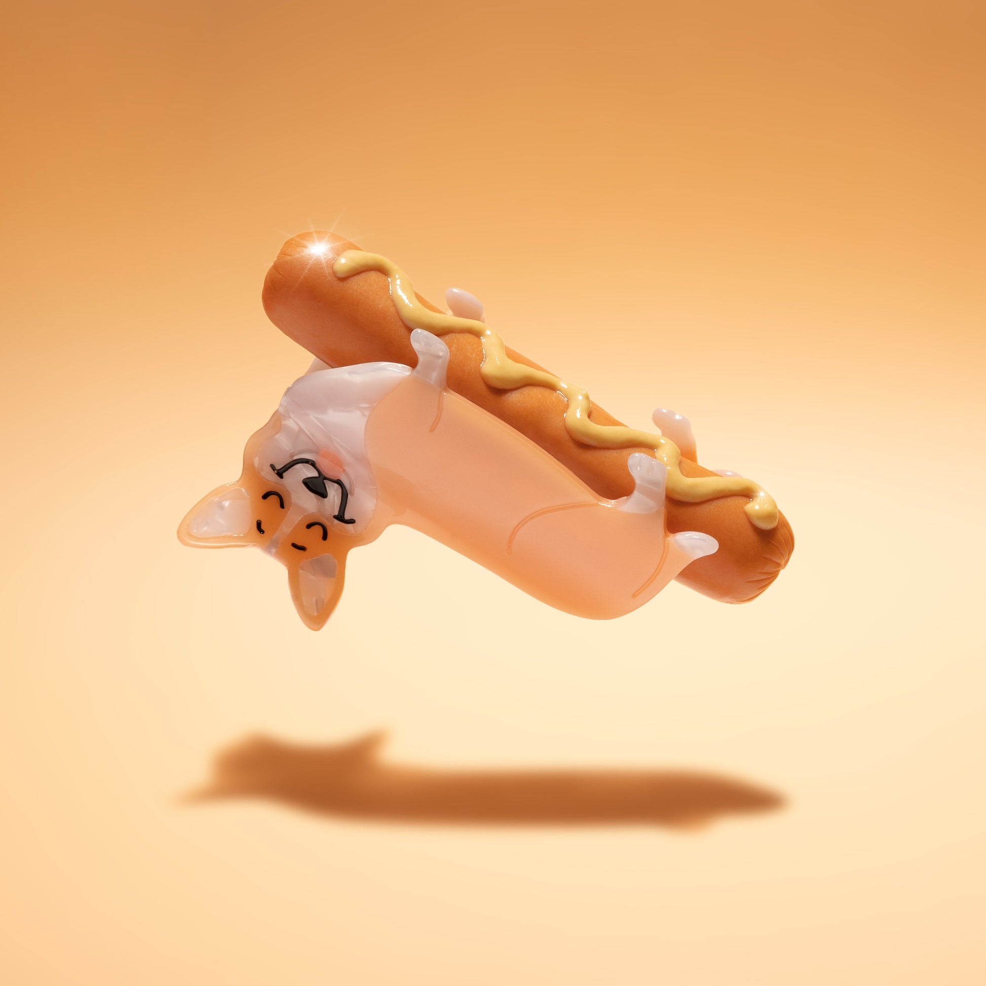 Pince à cheveux Chien Corgi Coucou Suzette vue complémentaire 5