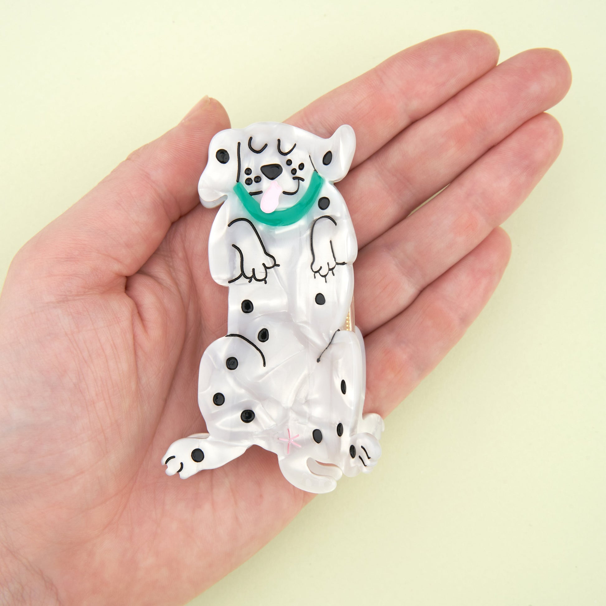 Pince à cheveux Chien Dalmatien Coucou Suzette vue produit