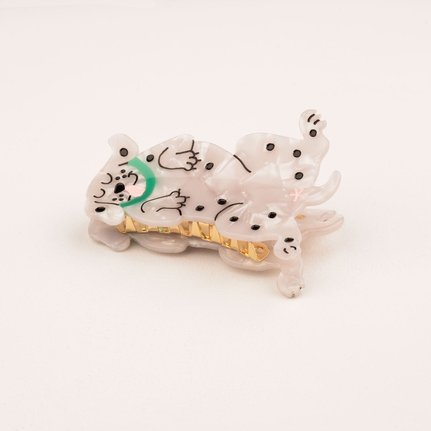 Pince à cheveux Chien Dalmatien Coucou Suzette vue complémentaire