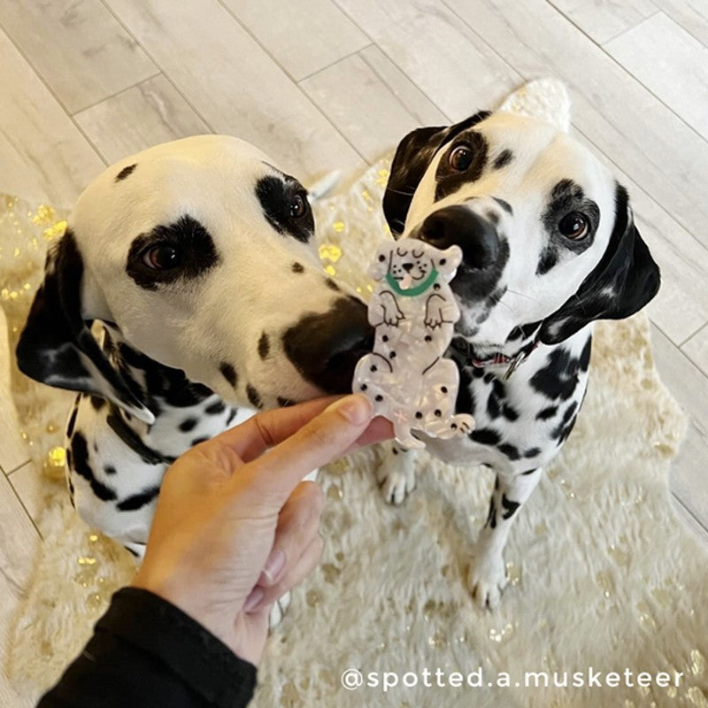 Pince à cheveux Chien Dalmatien Coucou Suzette vue complémentaire