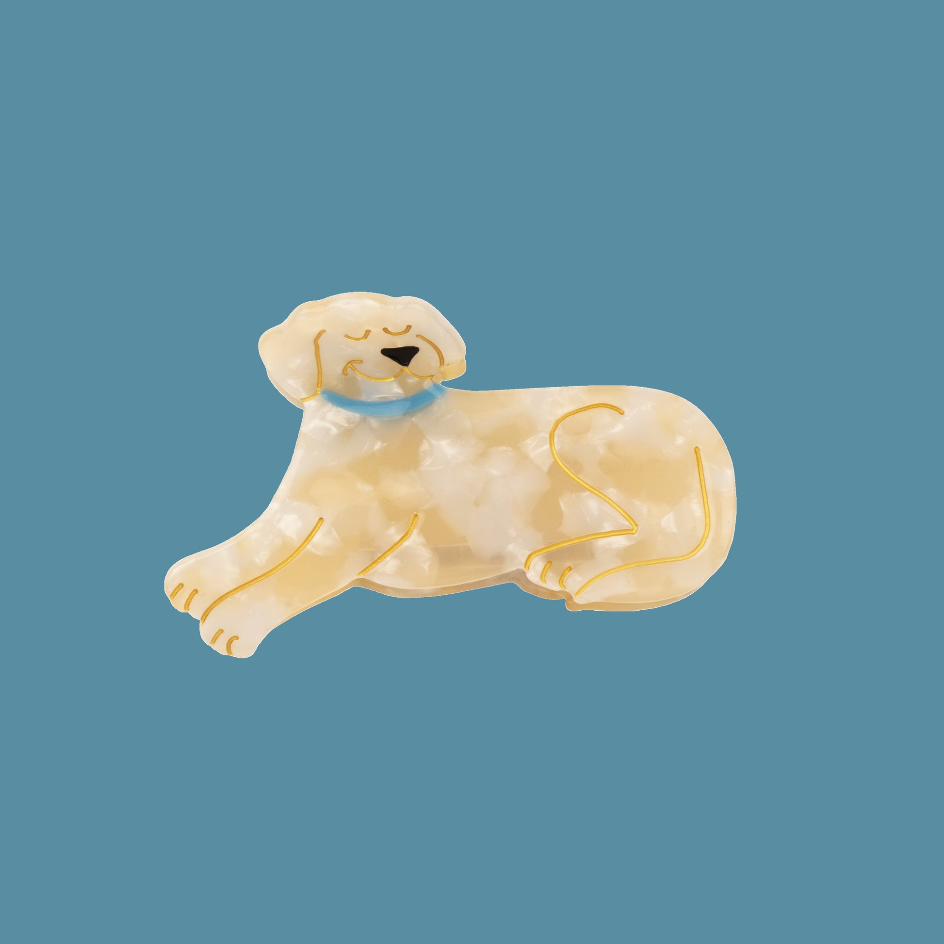 Pince à cheveux Chien Labrador Coucou Suzette vue complémentaire