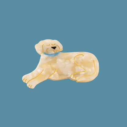 Pince à cheveux Chien Labrador Coucou Suzette vue complémentaire