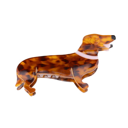 Pince à cheveux Chien Teckel Coucou Suzette vue complémentaire 8