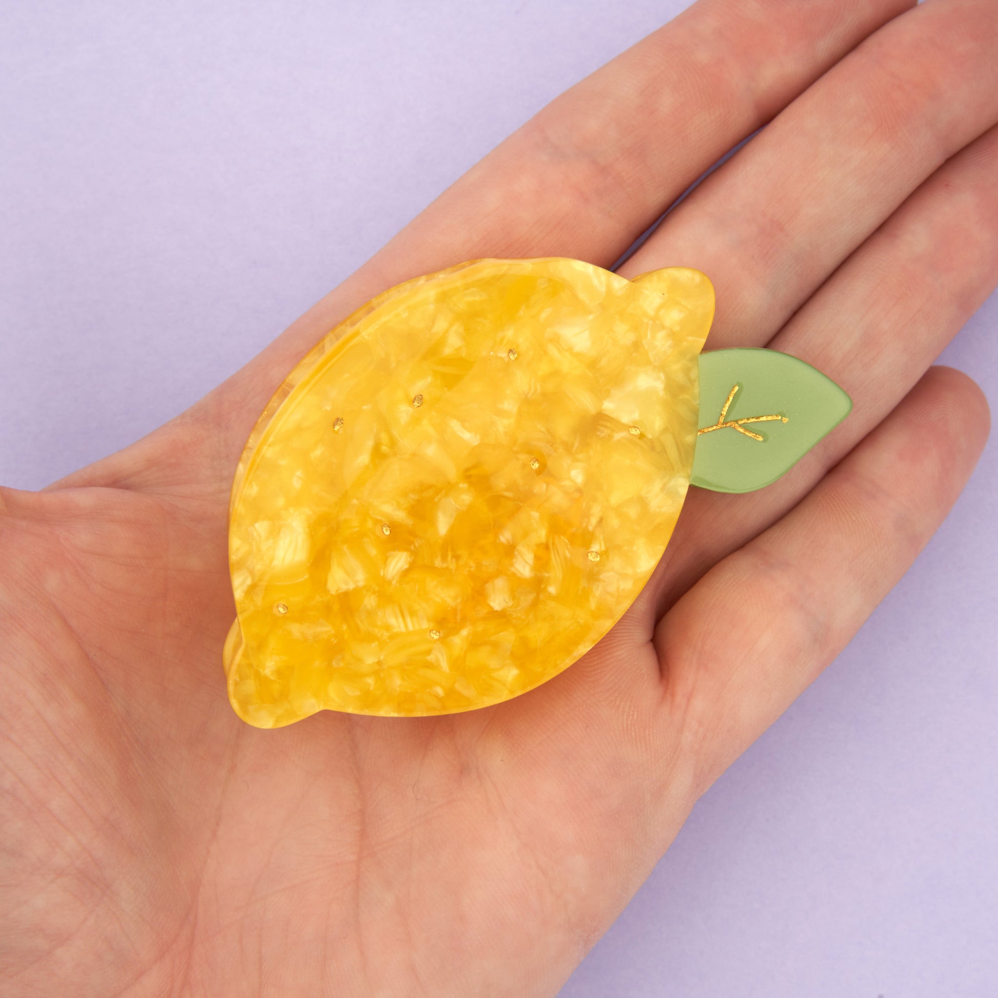 Pince à cheveux Citron Coucou Suzette vue produit