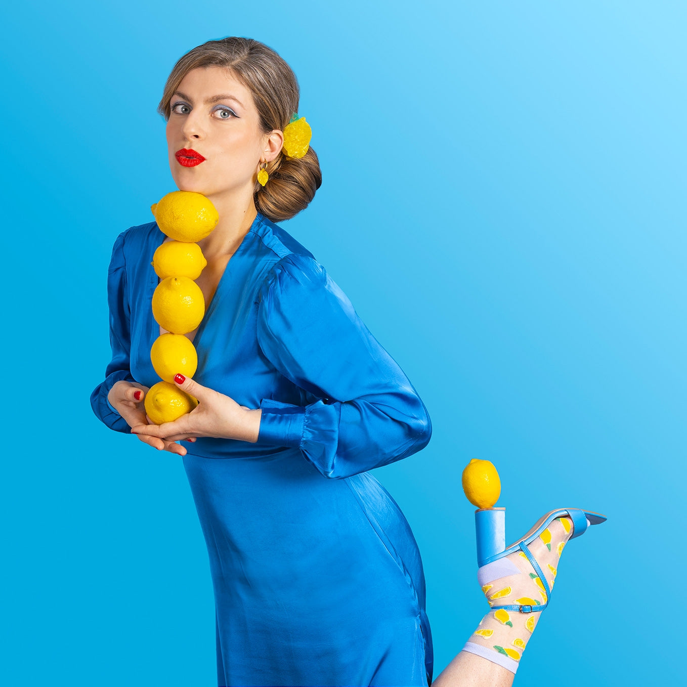 Pince à cheveux Citron Coucou Suzette vue complémentaire 6