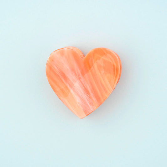 Pince à cheveux Coeur Coucou Suzette Coeur Rose vue produit