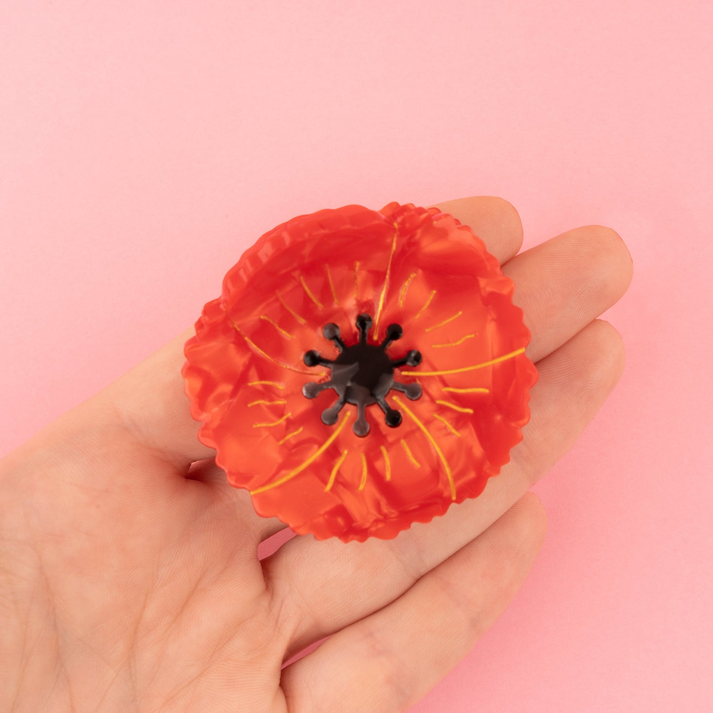 Pince à cheveux Coquelicot Coucou Suzette vue produit