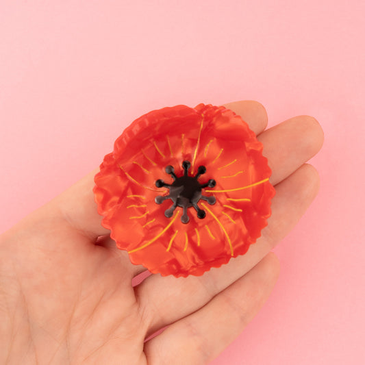 Pince à cheveux Coquelicot Coucou Suzette vue produit