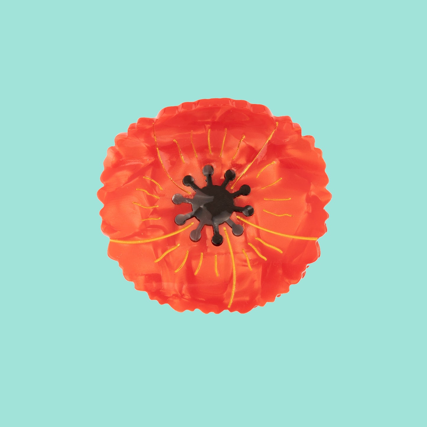 Pince à cheveux Coquelicot Coucou Suzette vue complémentaire 6