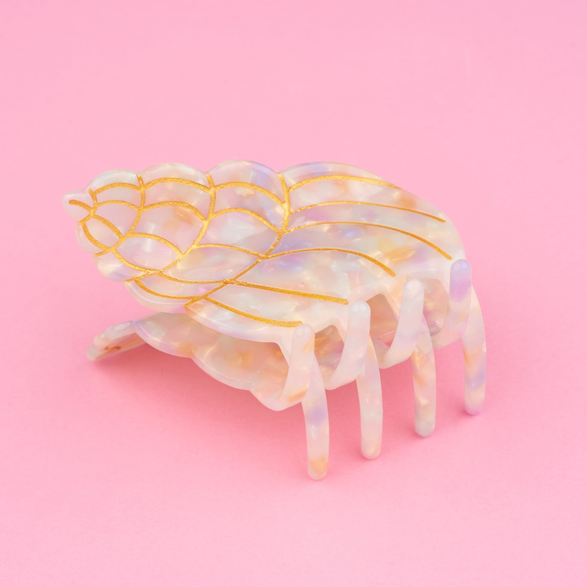 Pince à cheveux Coquillage Coucou Suzette vue complémentaire 2