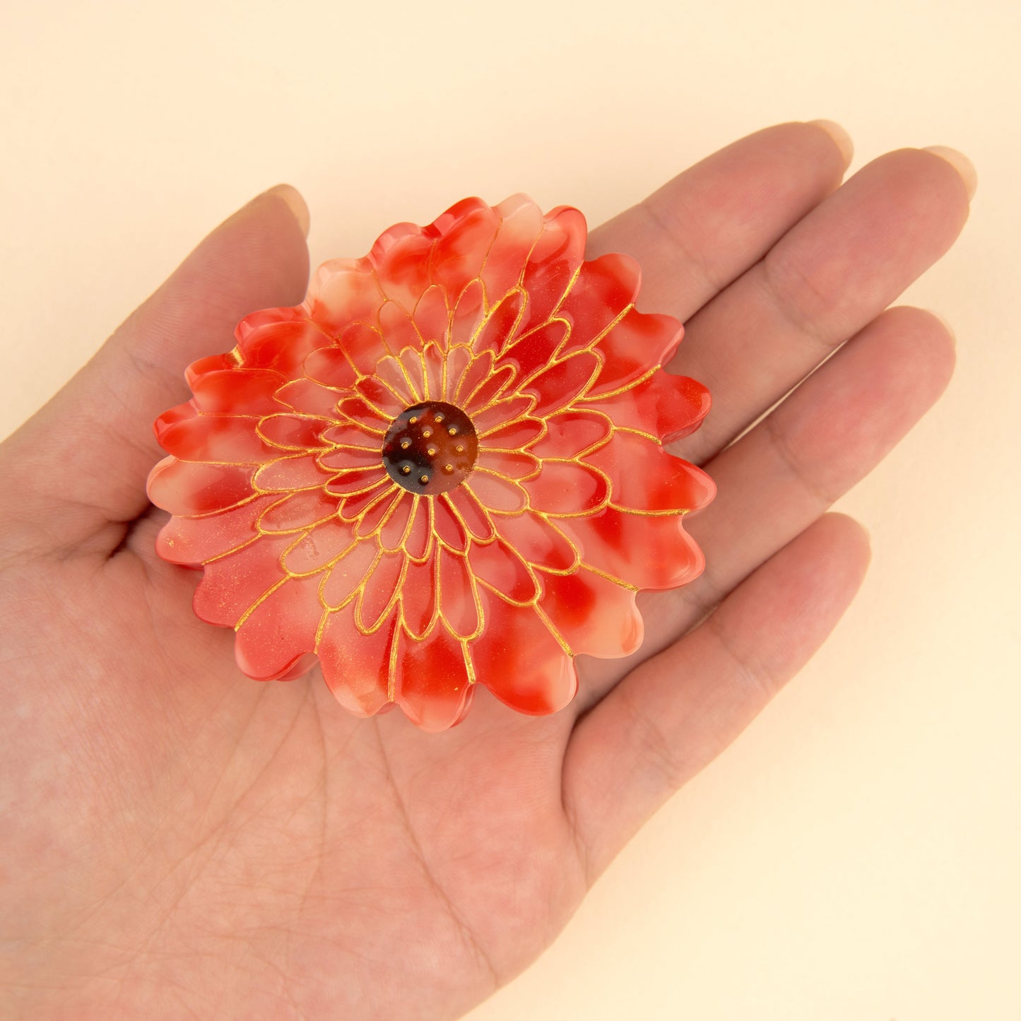 Pince à cheveux Dahlia Coucou Suzette vue complémentaire 4