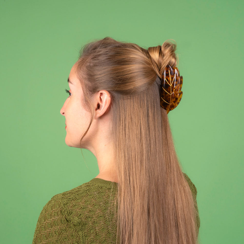 Pince à cheveux Feuille Coucou Suzette vue complémentaire 4