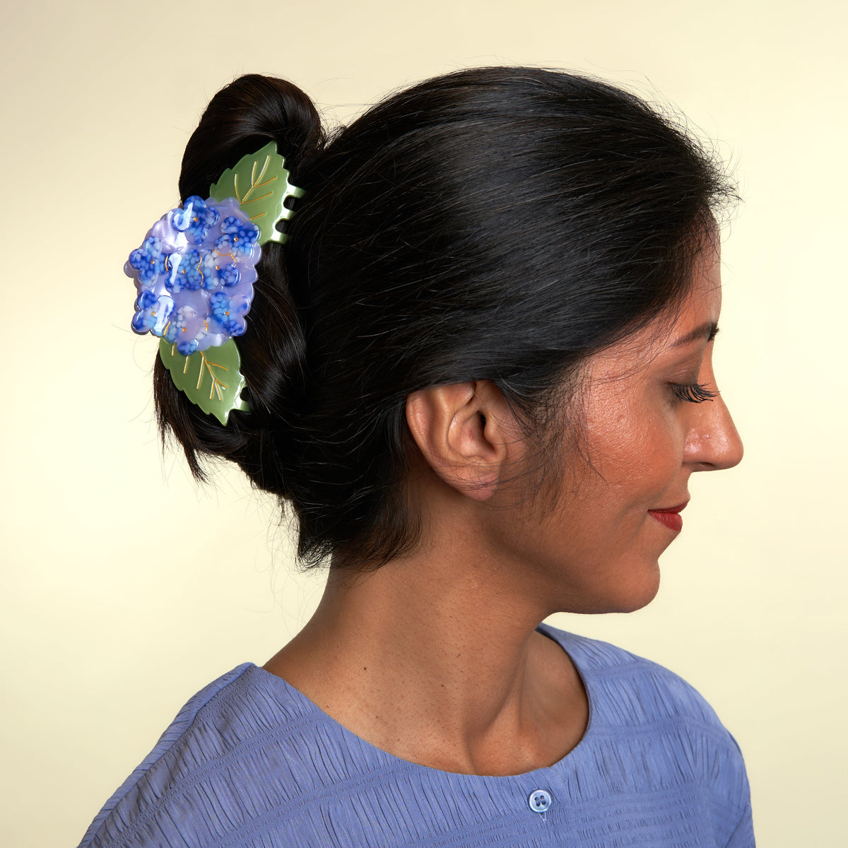 Pince à cheveux XL Hortensia Coucou Suzette – vue complémentaire 3