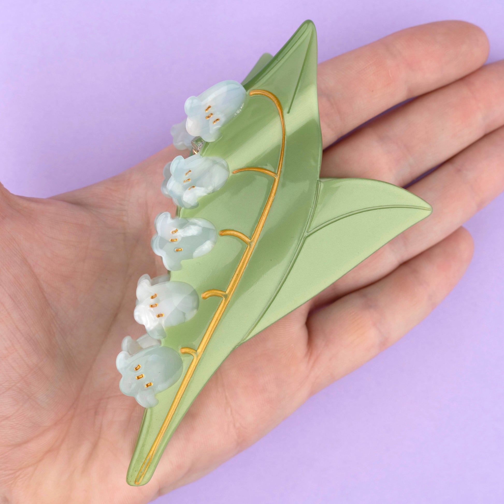 Pince à cheveux Muguet Coucou Suzette vue complémentaire 2