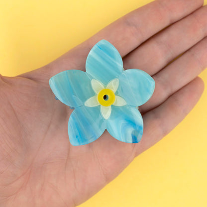 Pince à cheveux Myosotis Coucou Suzette vue produit