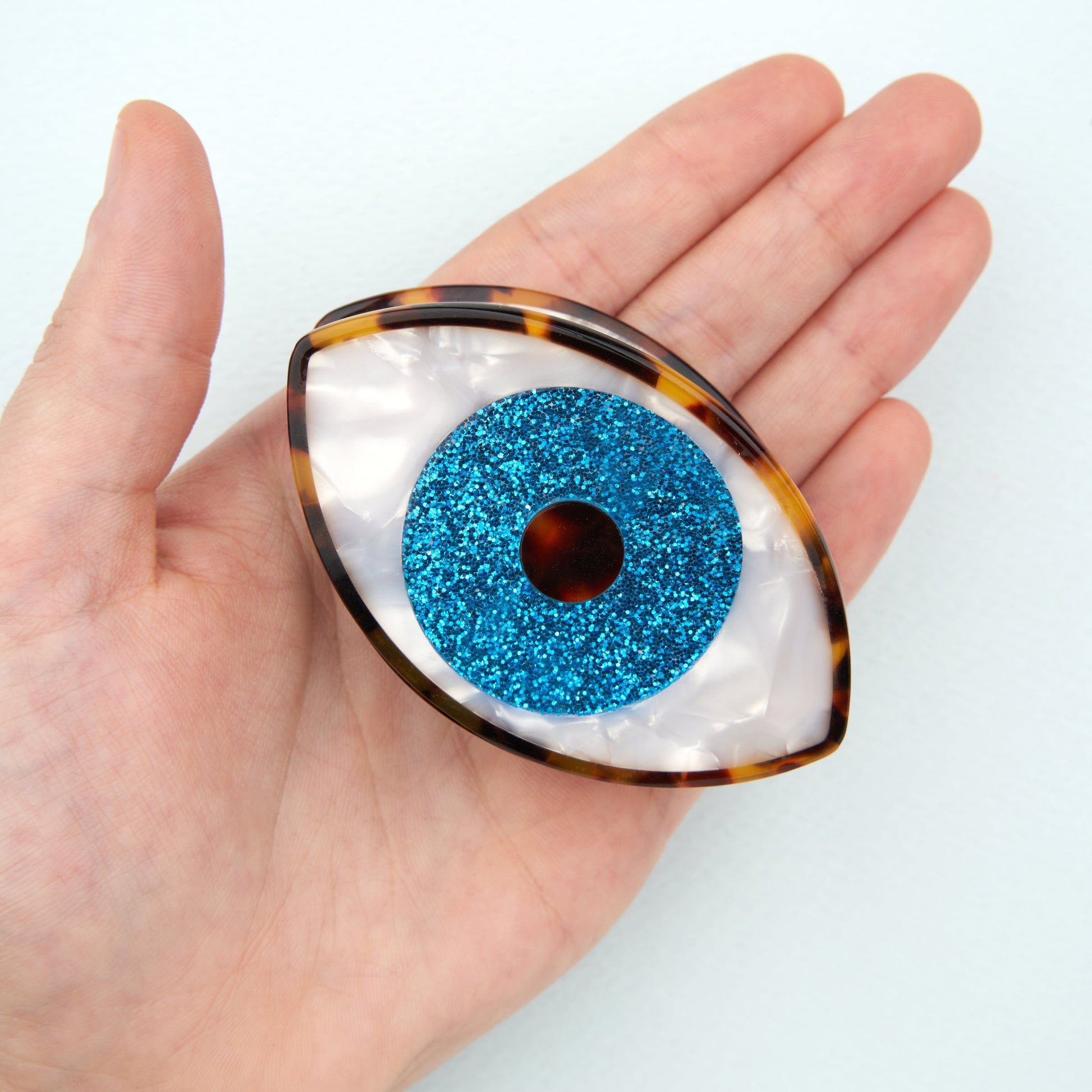 Pince à cheveux Oeil à paillettes Coucou Suzette vue complémentaire 5