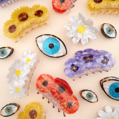 Pince à cheveux Oeil à paillettes Coucou Suzette vue complémentaire 6