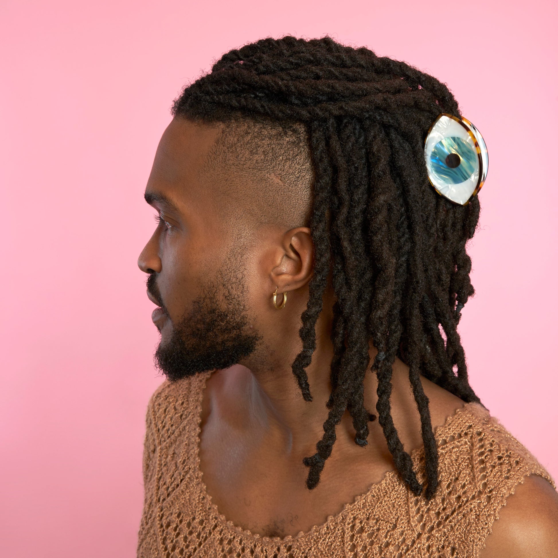 Pince à cheveux Oeil Coucou Suzette Oeil - Bleu vue complémentaire 2