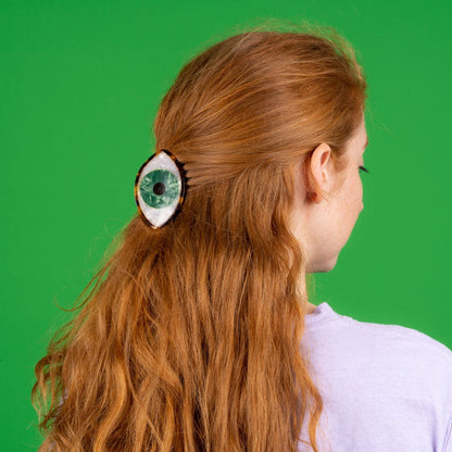 Pince à cheveux Oeil Coucou Suzette Oeil - Vert vue complémentaire 2