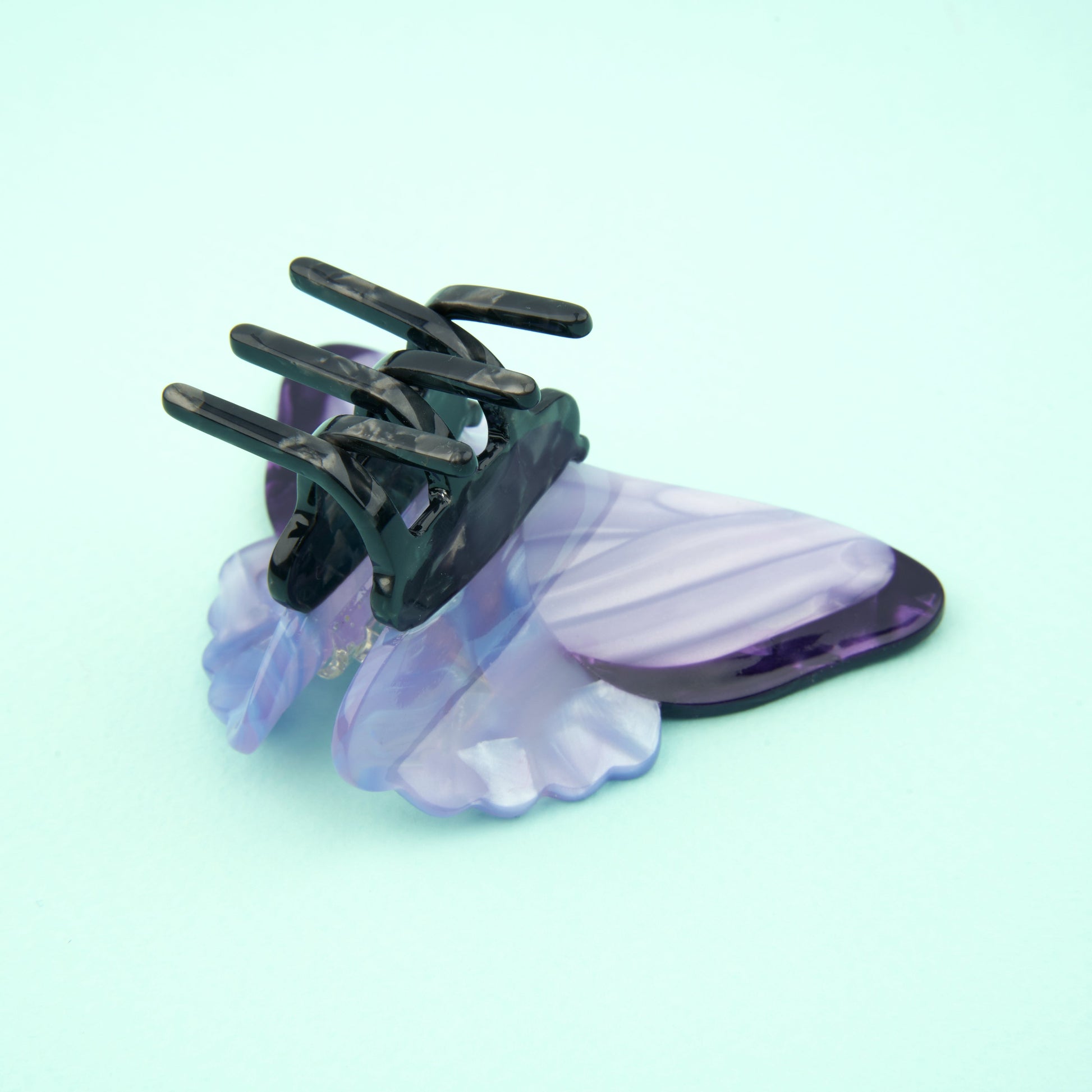 Pince à cheveux Papillon mauve Coucou Suzette vue complémentaire 3
